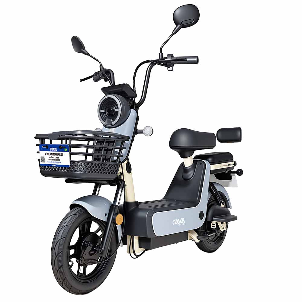 Bicicleta Elétrica Cavalletta C2 Removível Lítio 65km 750w