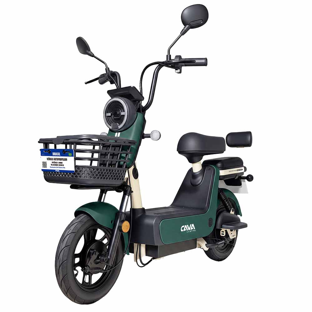 Bicicleta Elétrica Cavalletta C2 Removível Lítio 65km 750w