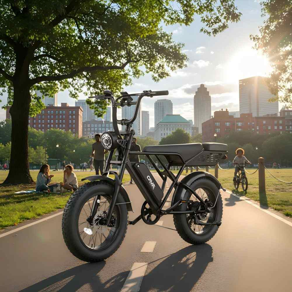 AE6 Bicicleta Elétrica Bateria De Lítio 750W Cavalletta