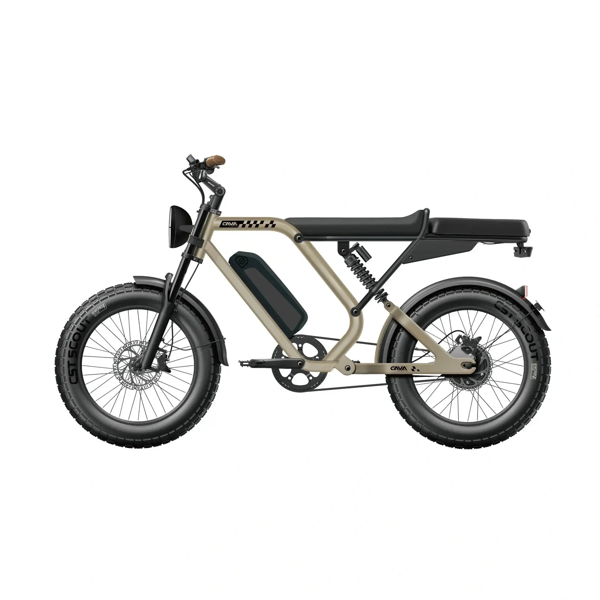 AE7 Bicicleta Elétrica Bateria De Lítio Cavalletta