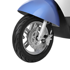 C10 Moto Elétrica 1000W sem CNH | 65km Autonomia e NFC Antifurto