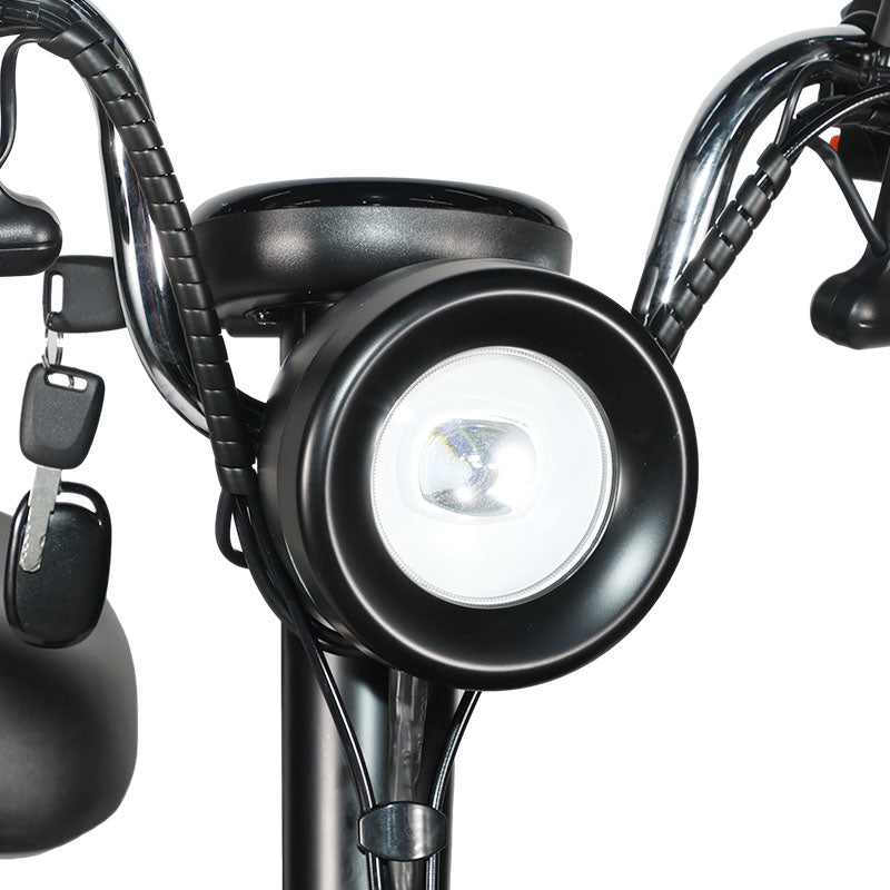 C3pro Scooter Elétrica com App e GPS | Antifurto e 75km Autonomia