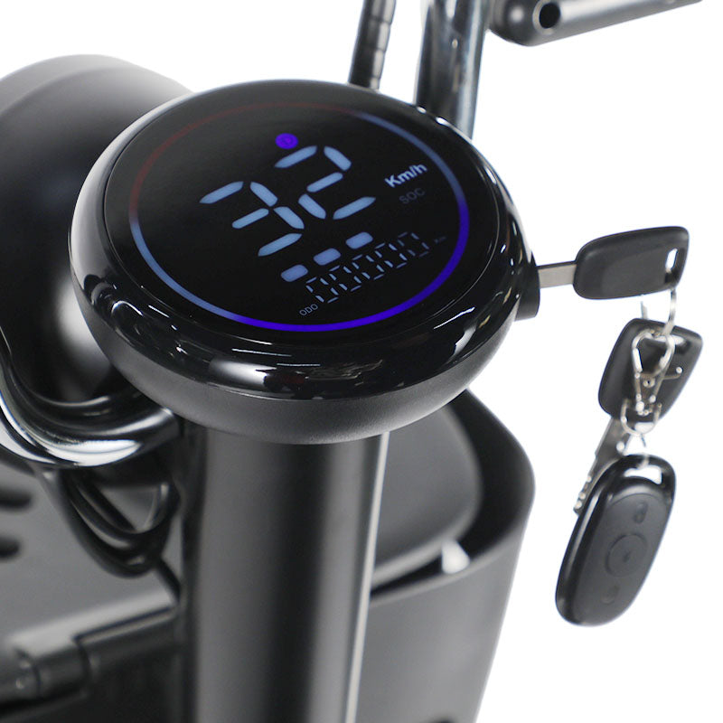 C3pro Scooter Elétrica com App e GPS | Antifurto e 75km Autonomia