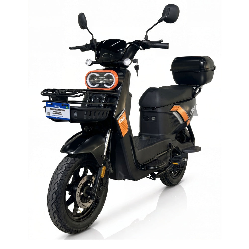 Cavalletta E3 Autopropelido Elétrico 1000W 70km com Baú
