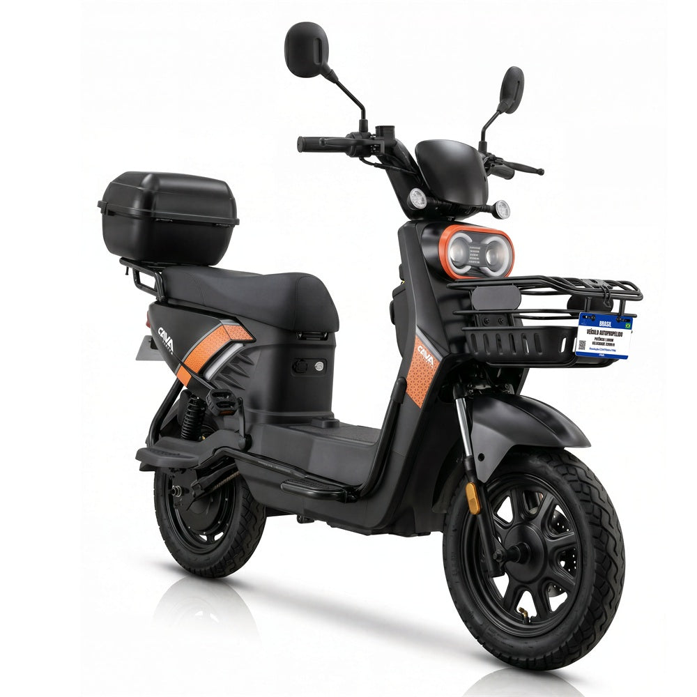 Cavalletta E3 Autopropelido Elétrico 1000W 70km com Baú