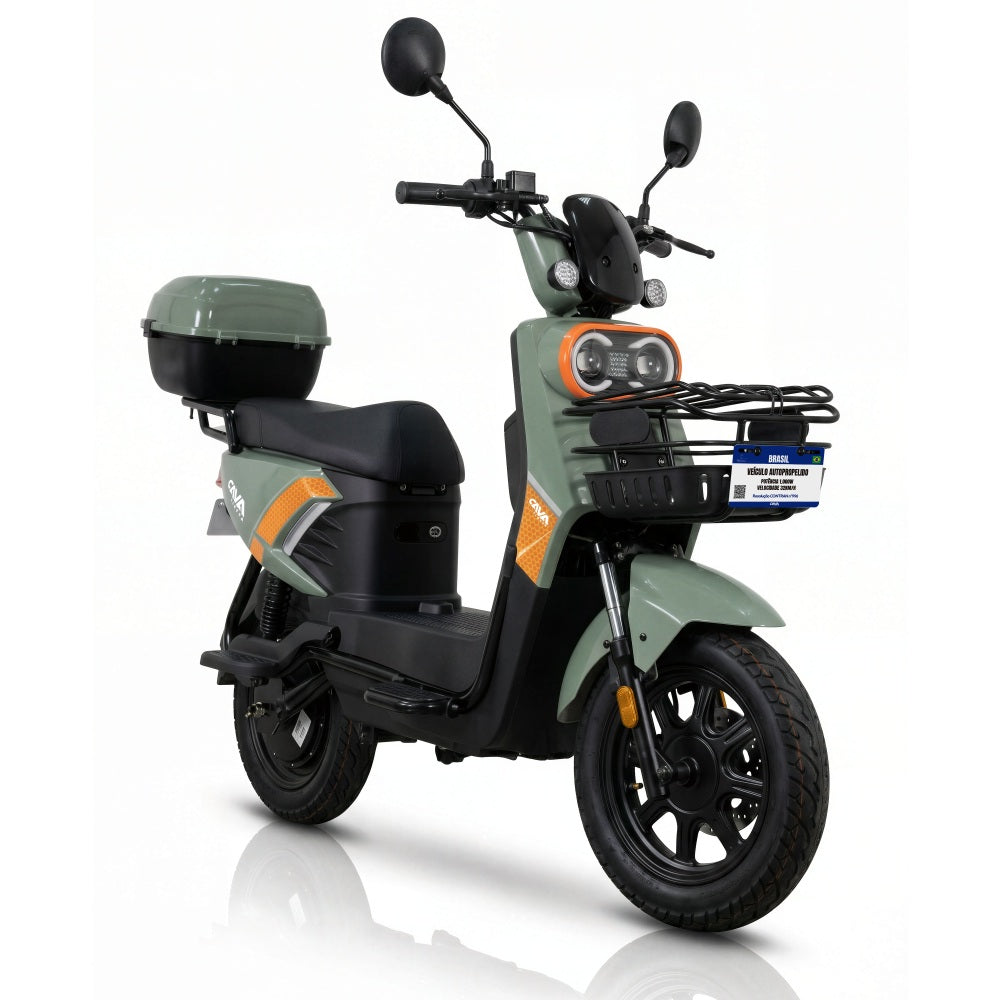 Cavalletta E3 Autopropelido Elétrico 1000W 70km com Baú