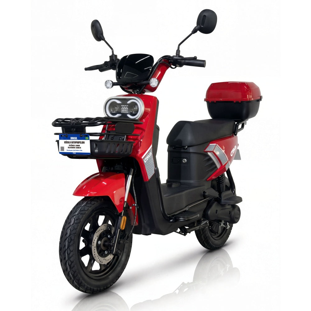 Cavalletta E3 Autopropelido Elétrico 1000W 70km com Baú