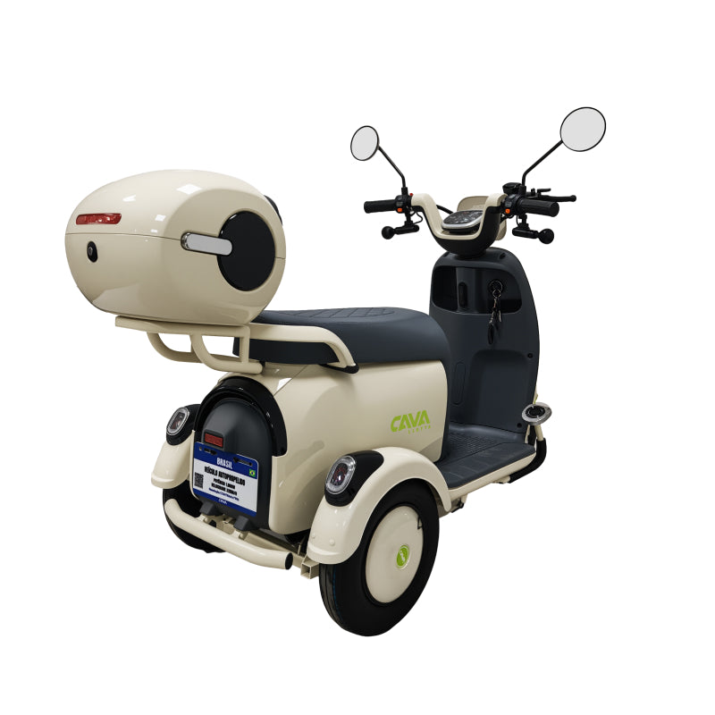 T3 Triciclo Elétrico Para Mobilidade Urbana