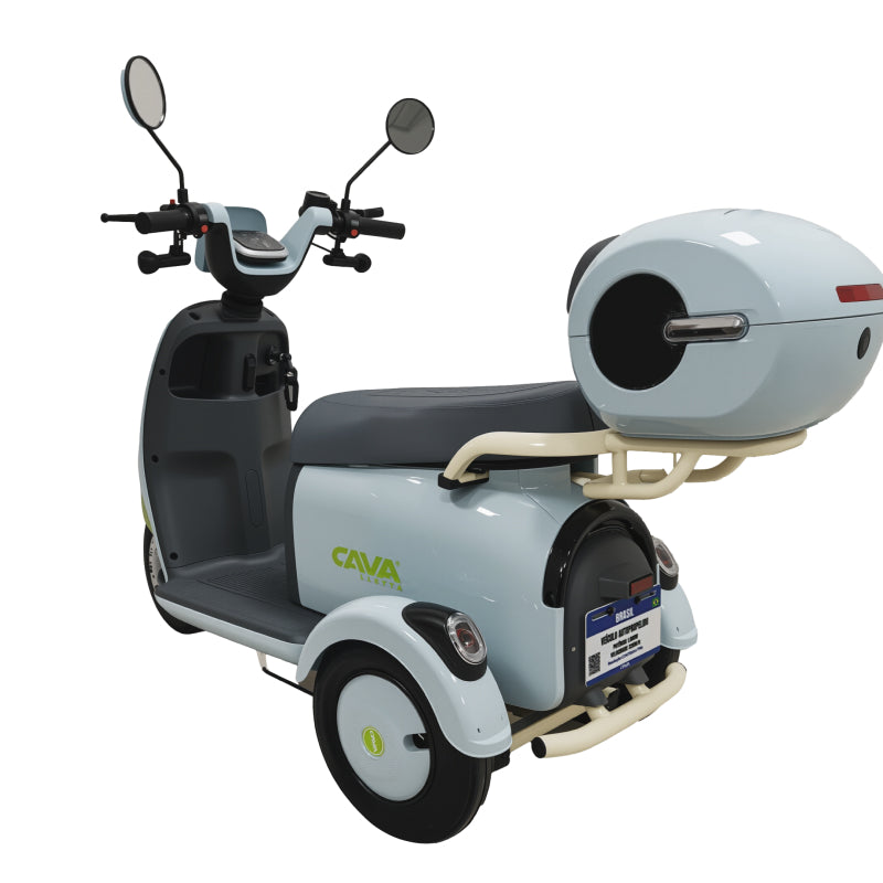 T3 Triciclo Elétrico Para Mobilidade Urbana