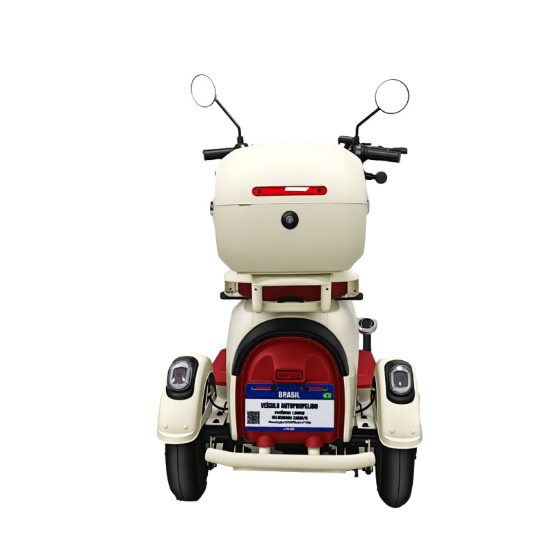 T3 Triciclo Elétrico Para Mobilidade Urbana