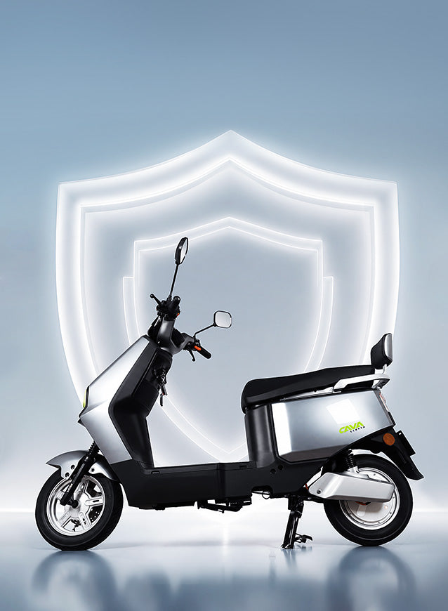 a scooter mobile banner for anout us page
